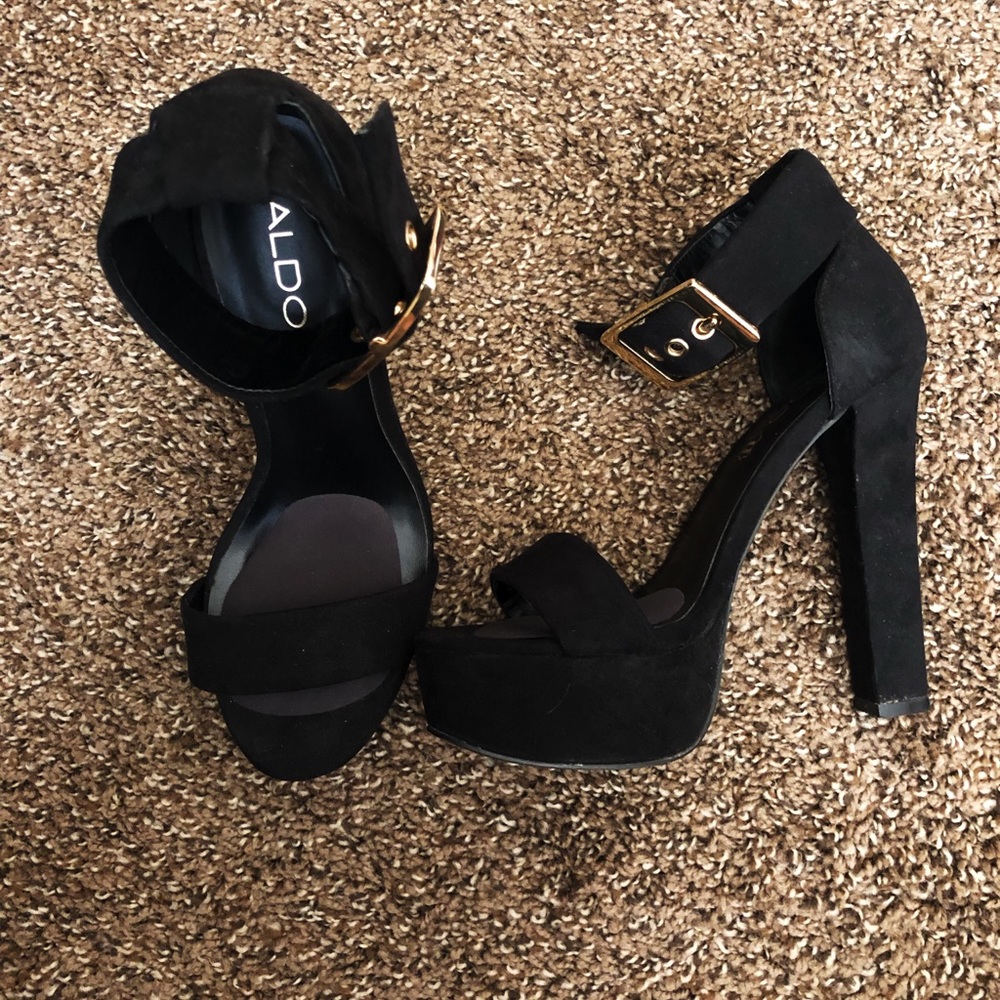Black heels